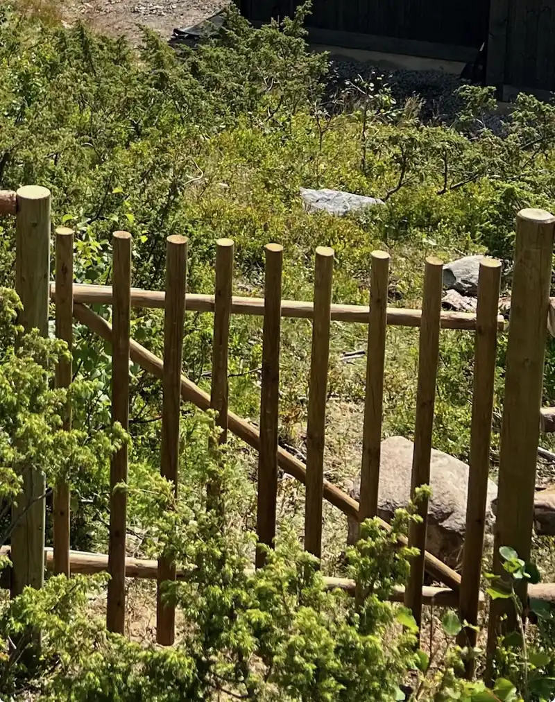 Gåport enkel – Privathage